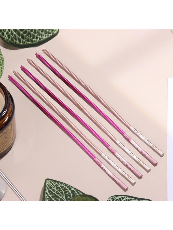 Набор свечей в торт, 6 штук 