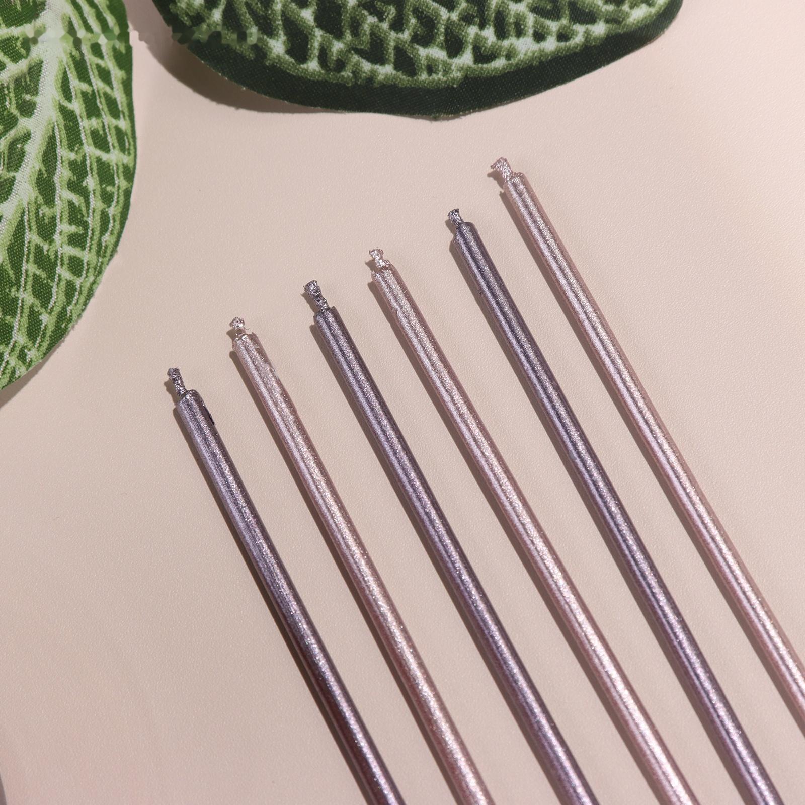 Набор свечей в торт, 6 штук 