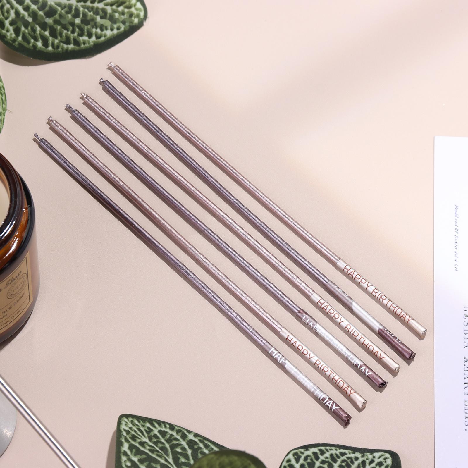 Набор свечей в торт, 6 штук 