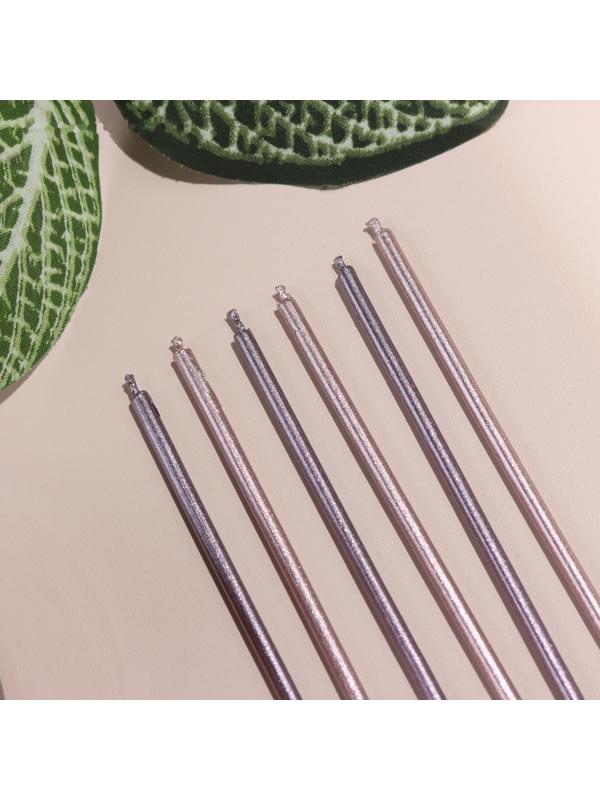 Набор свечей в торт, 6 штук 