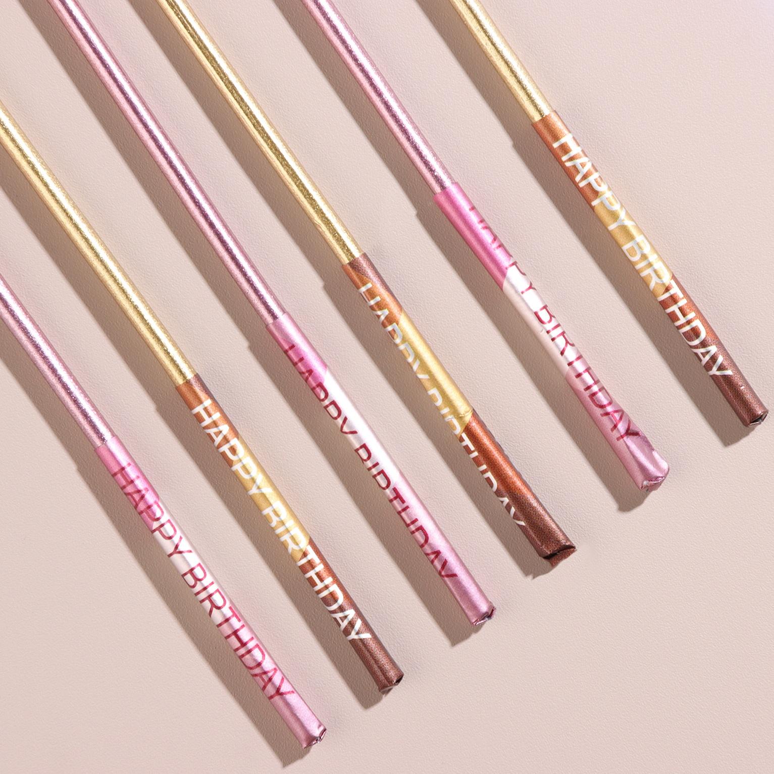 Набор свечей в торт, 6 штук 