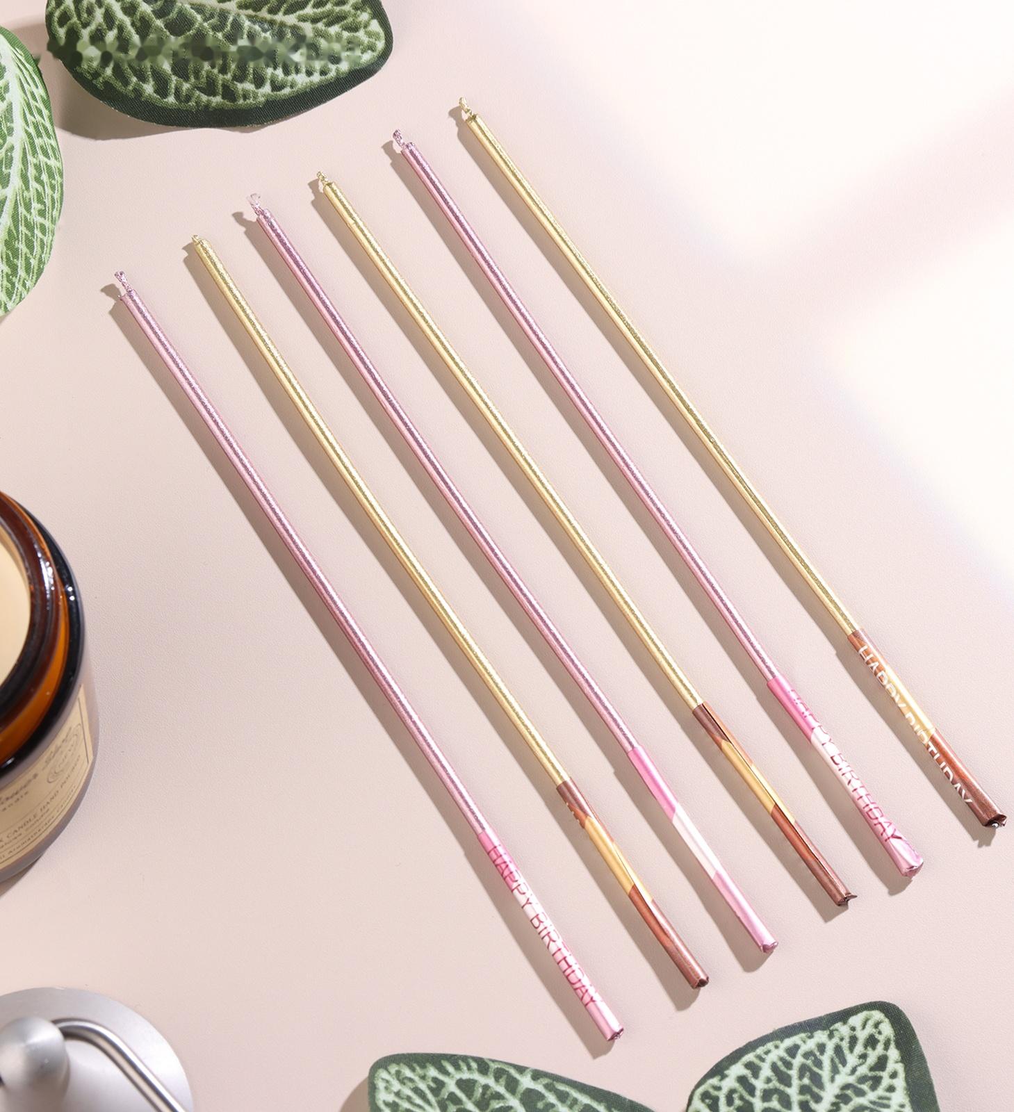 Набор свечей в торт, 6 штук 