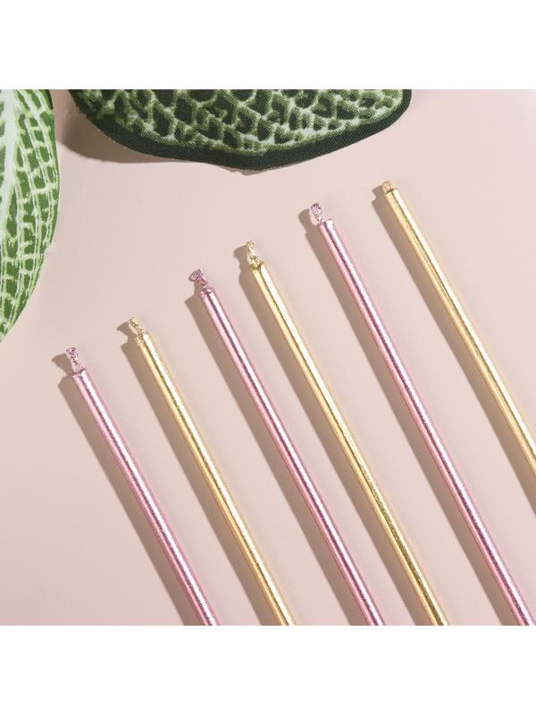 Набор свечей в торт, 6 штук 