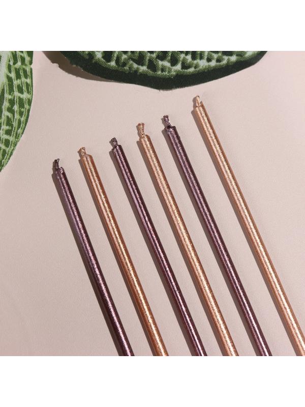 Набор свечей в торт, 6 штук 