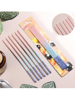 Набор свечей в торт, 6 штук 