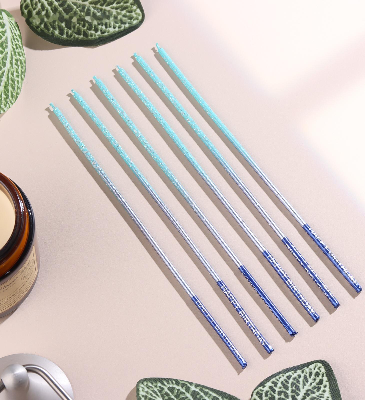 Набор свечей в торт, 6 штук 