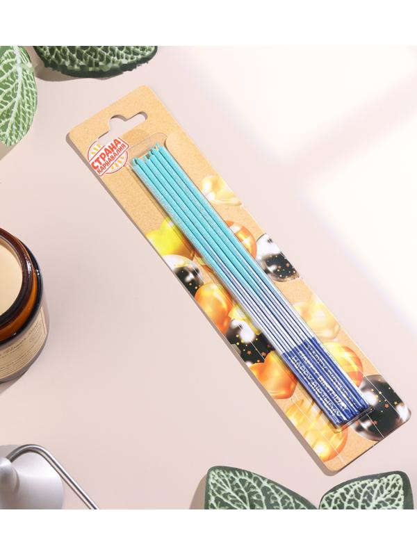 Набор свечей в торт, 6 штук 