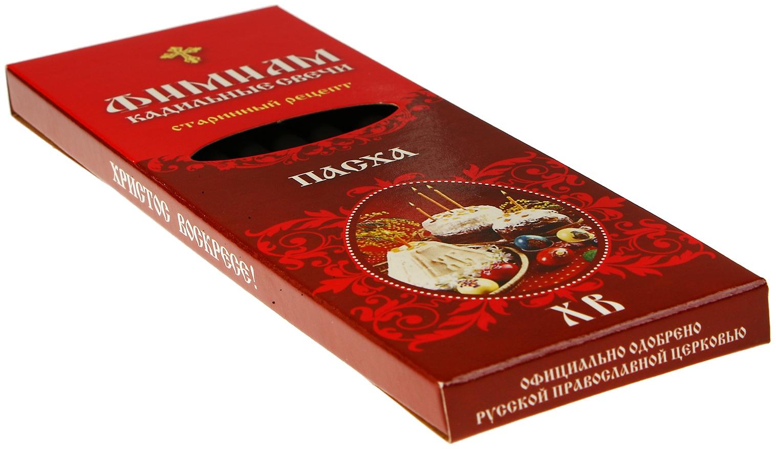 Набор традиционных русских благовоний Фимиам «Пасха», 7 шт. и подставка