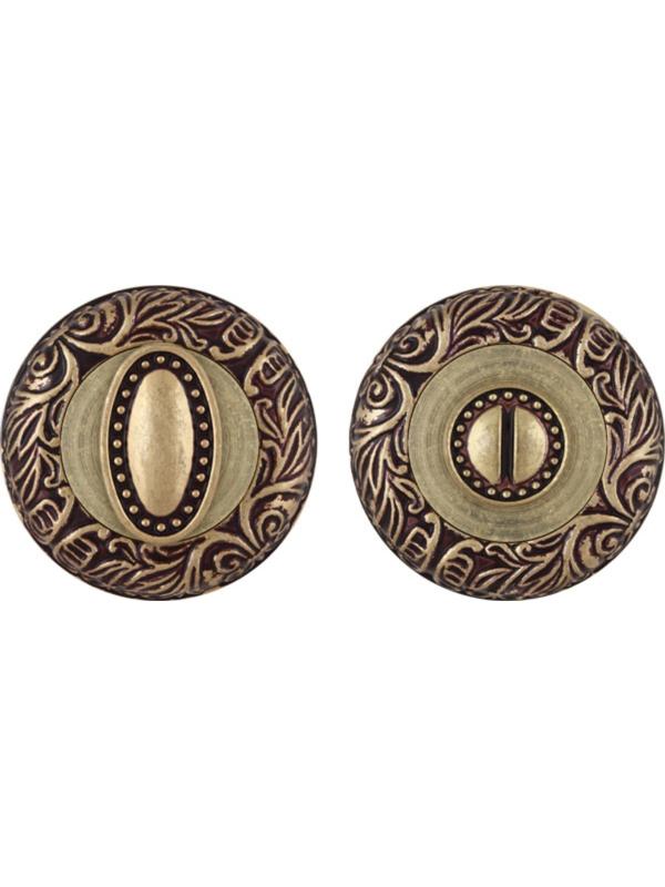 Ручка поворотная Fuaro BK6 SM RB-10, цвет французское золото