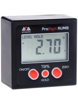 Цифровой уровень/угломер ADA Pro-Digit RUMB А00481, магнитный, 4х90°, разрешение 0.05°, 9В
