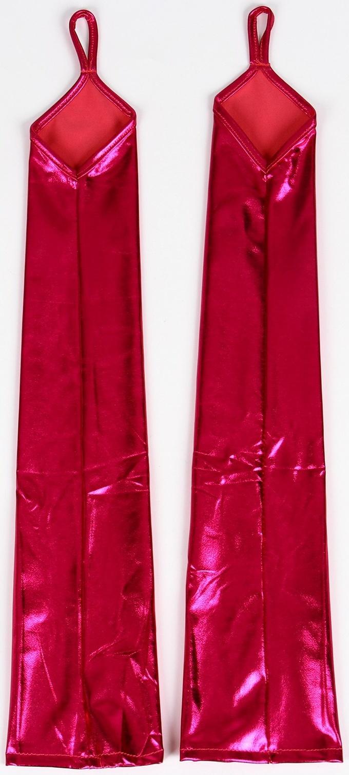 Карнавальный аксессуар перчатки-нарукавники, цвет фуксия