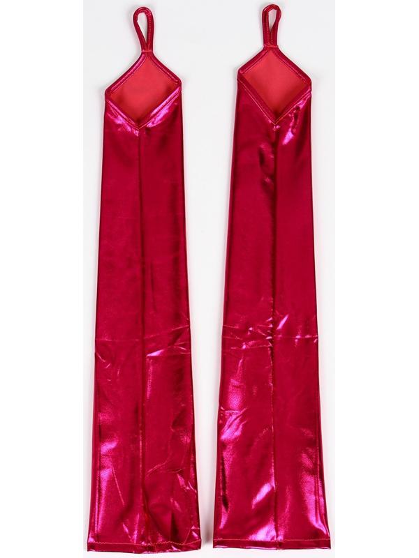 Карнавальный аксессуар перчатки-нарукавники, цвет фуксия