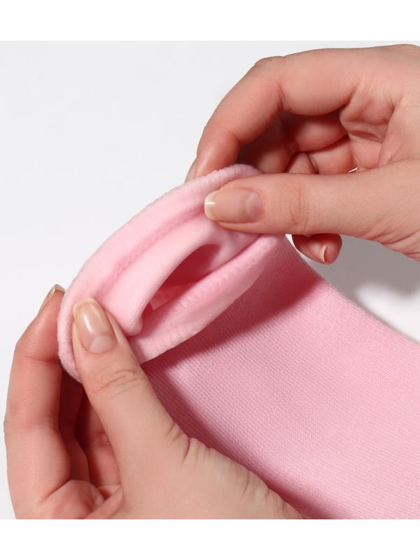 Набор увлажняющий, перчатки/носочки, ONE SIZE, цвет розовый