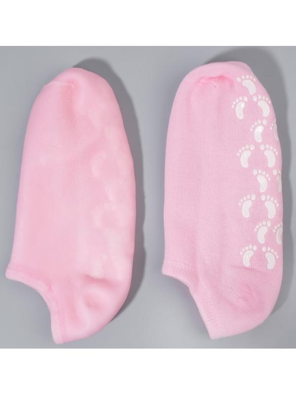 Набор увлажняющий, перчатки/носочки, ONE SIZE, цвет розовый