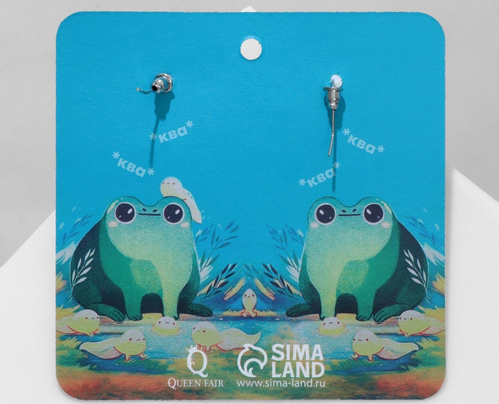 Серьги акрил 