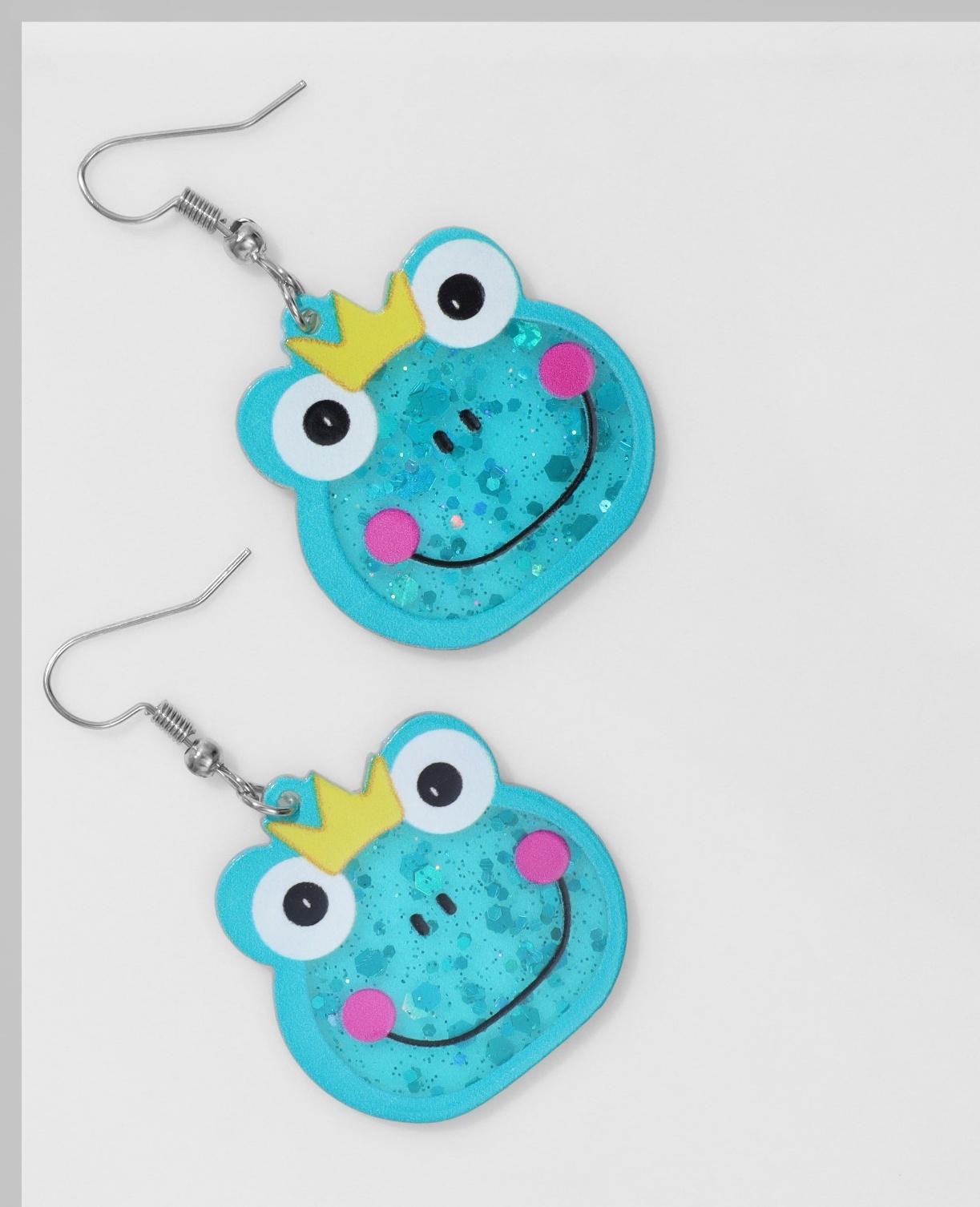 Серьги акрил 