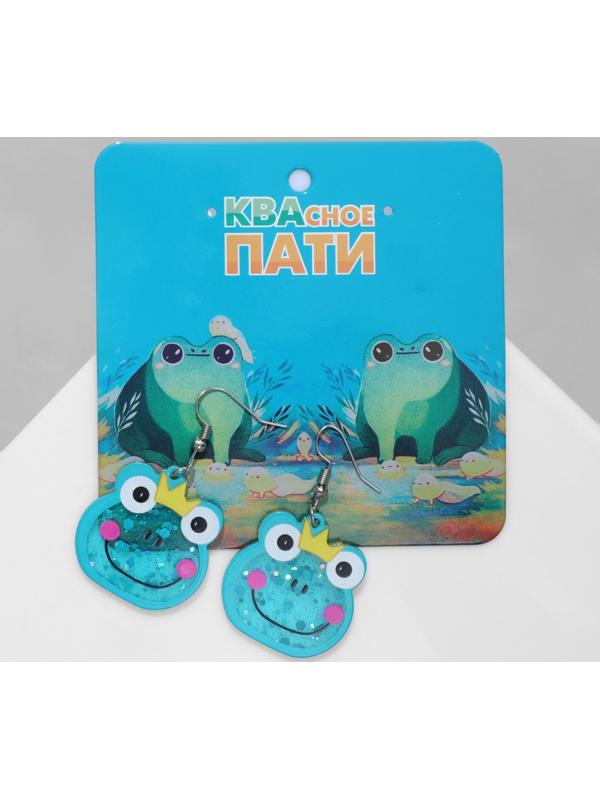 Серьги акрил 