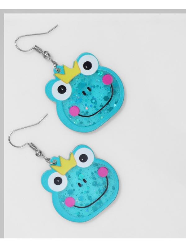 Серьги акрил 