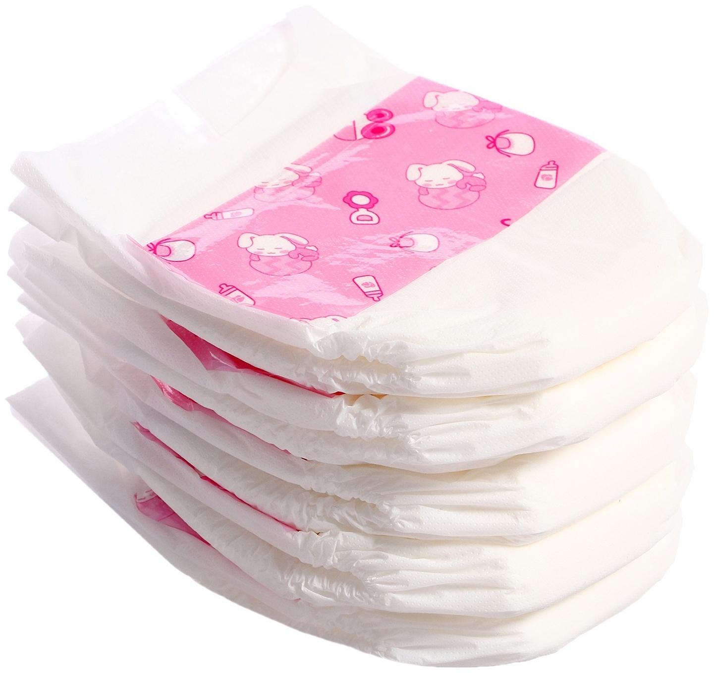 Набор «Подгузники» для кукол, 6 штук