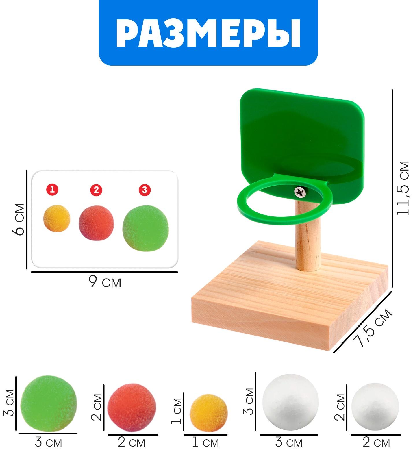 Развивающий набор «Пальчиковый баскетбол»