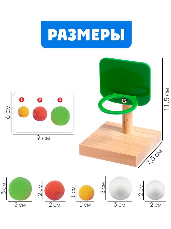 Развивающий набор «Пальчиковый баскетбол»