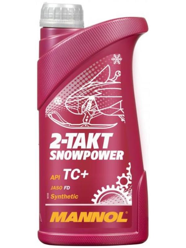 Масло моторное MANNOL 2Т син. SNOWPOWER, 1 л