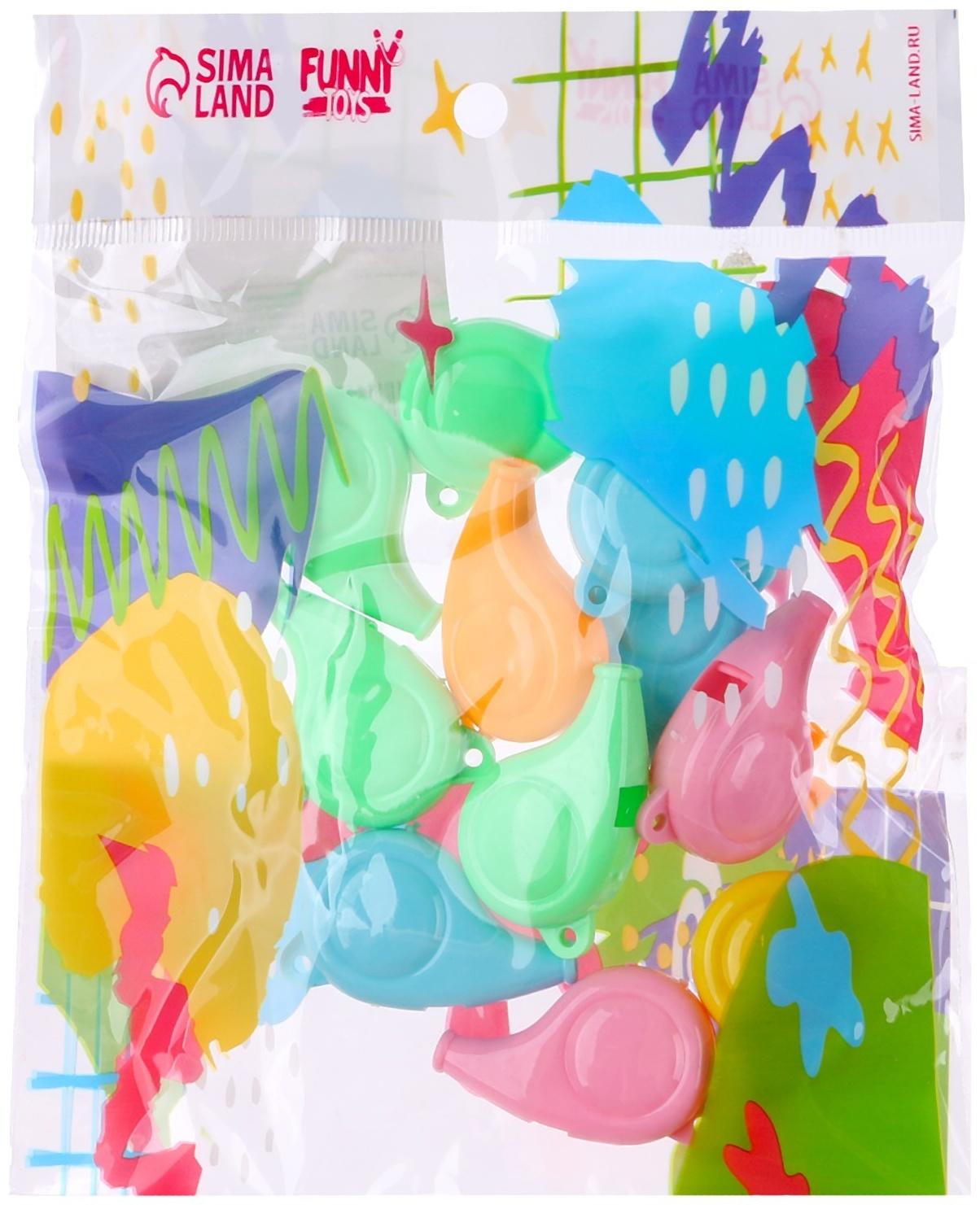 Свисток «Обычный», цвета МИКС