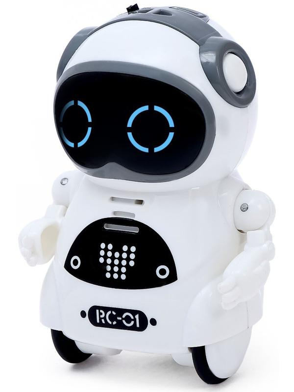 Робот интерактивный «ВИЛЛИ», свет и звук, русский чип, ездит, танцует, В Пакете