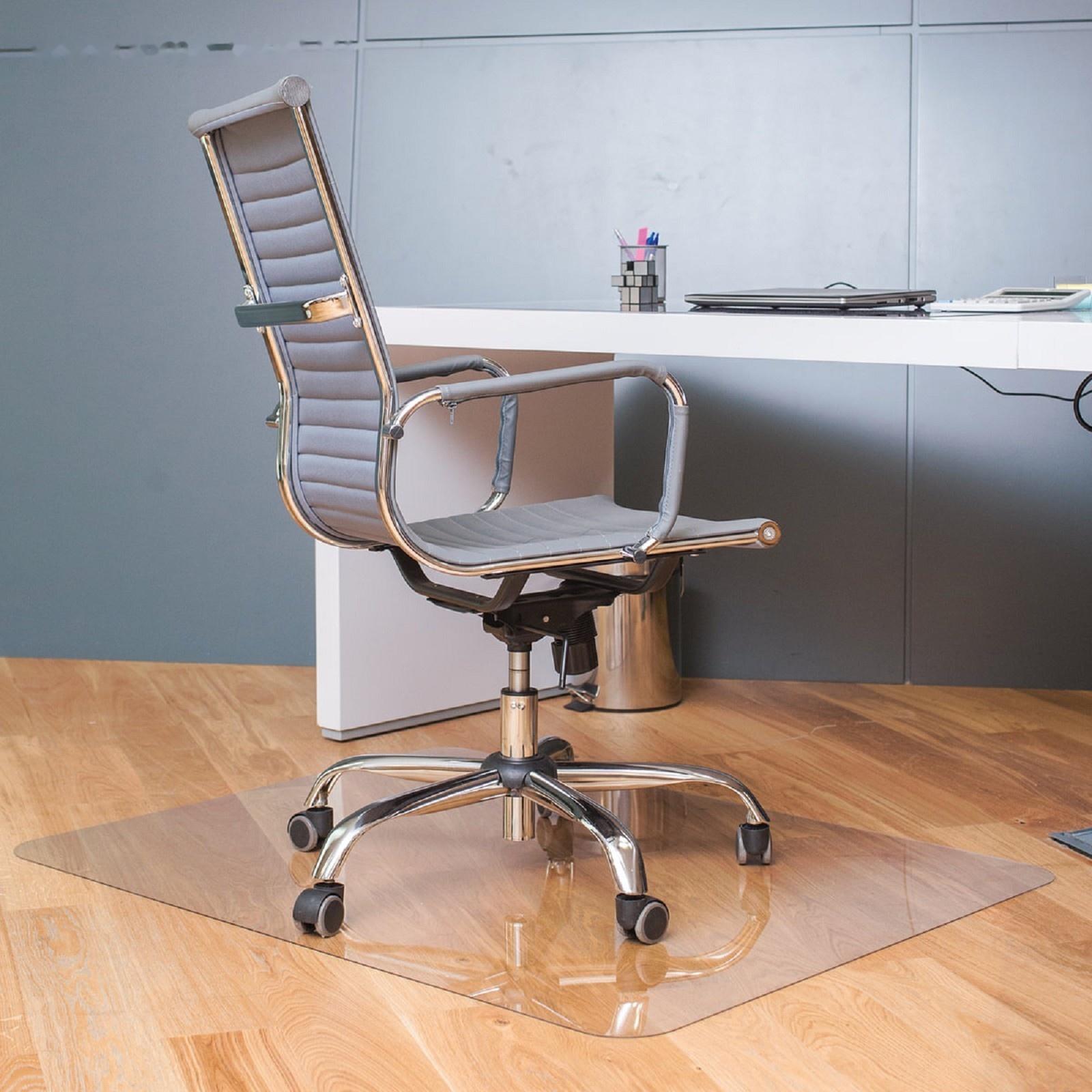 Коврик защитный для напольных покрытий BRABIX, поликарбонат, 100х120 см, глянец, 1 мм