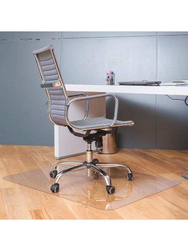 Коврик защитный для напольных покрытий BRABIX, поликарбонат, 100х120 см, глянец, 1 мм