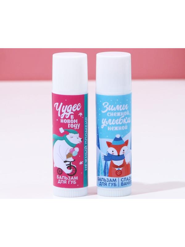 Подарочный набор «Верь в чудеса!», 2 бальзама для губ