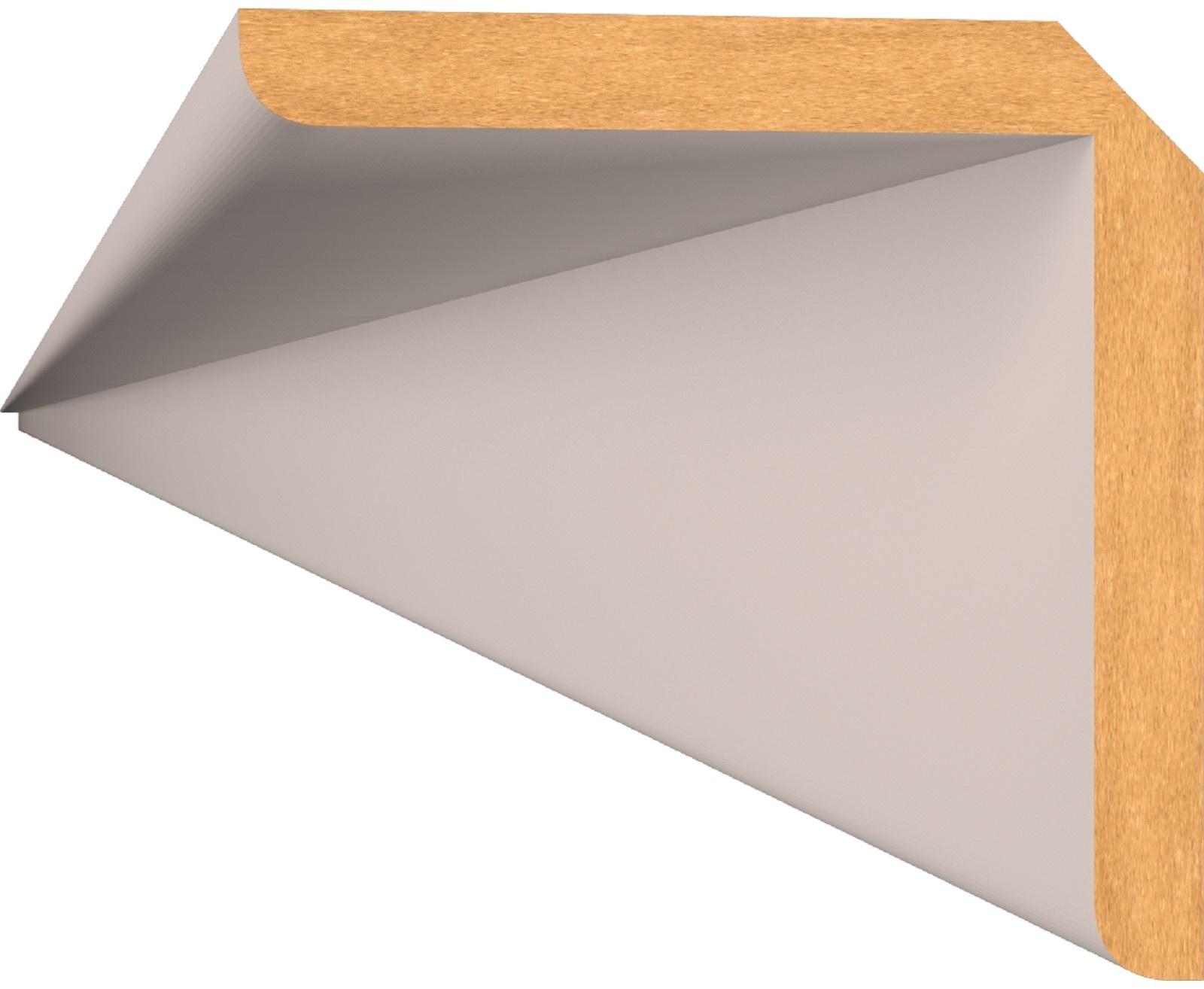 Уголок универсальный для МДФ панелей 2700*24*24 Белый