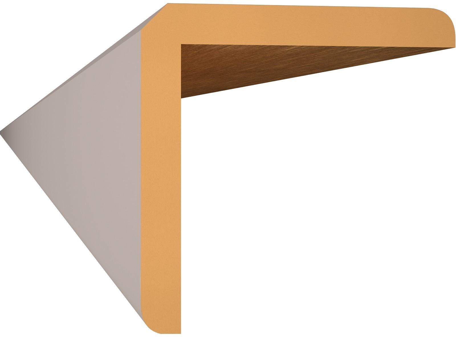 Уголок универсальный для МДФ панелей 2700*24*24 Белый