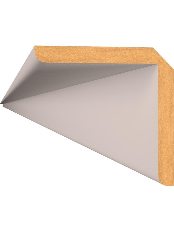 Уголок универсальный для МДФ панелей 2700*24*24 Белый