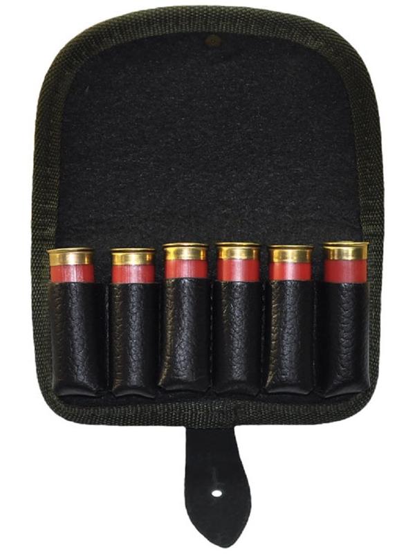 Подсумок - патронташ, на 6 патронов, 12к, микс цветов