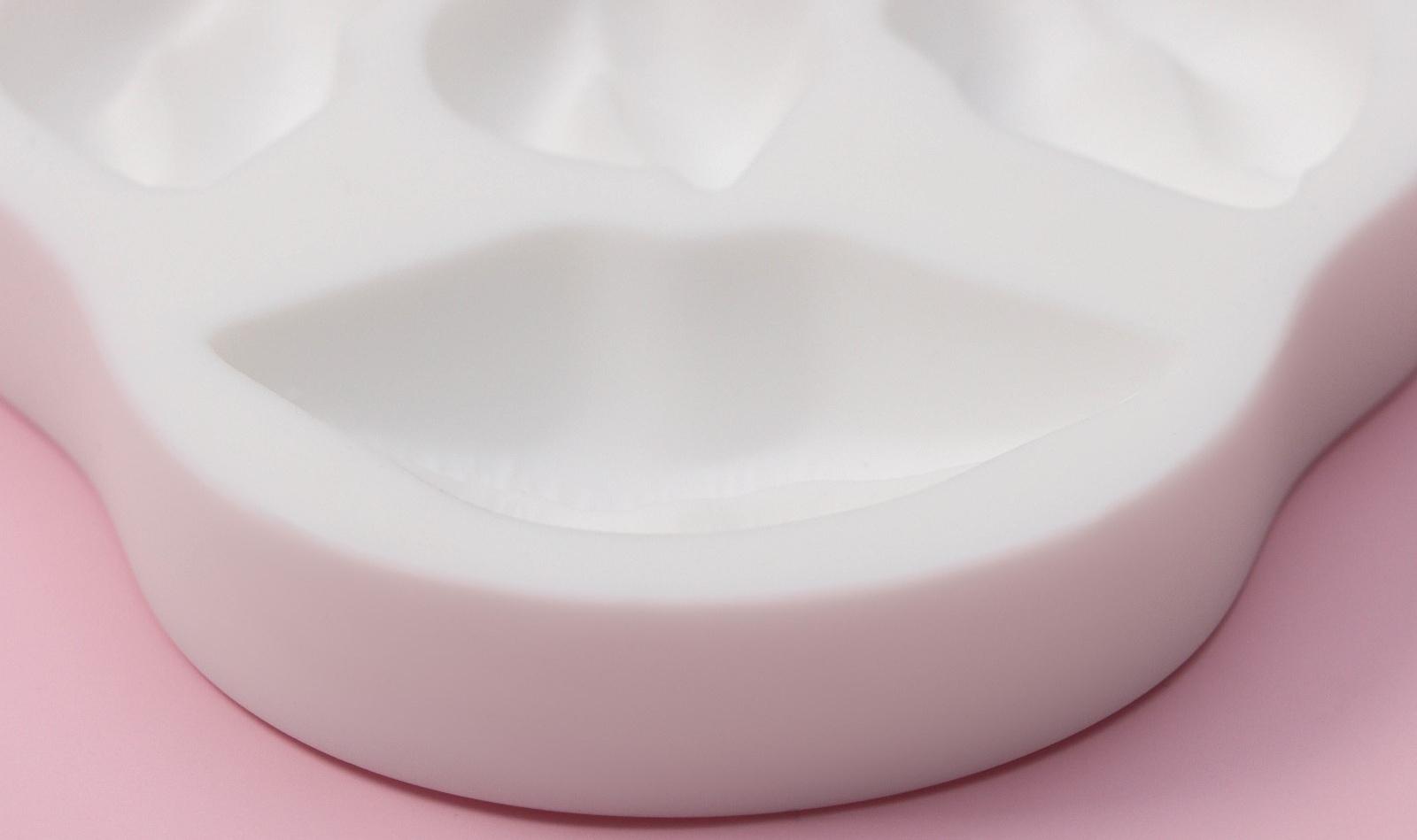 Молд Доляна «Губы», 8,5×8×1,5 см , цвет белый