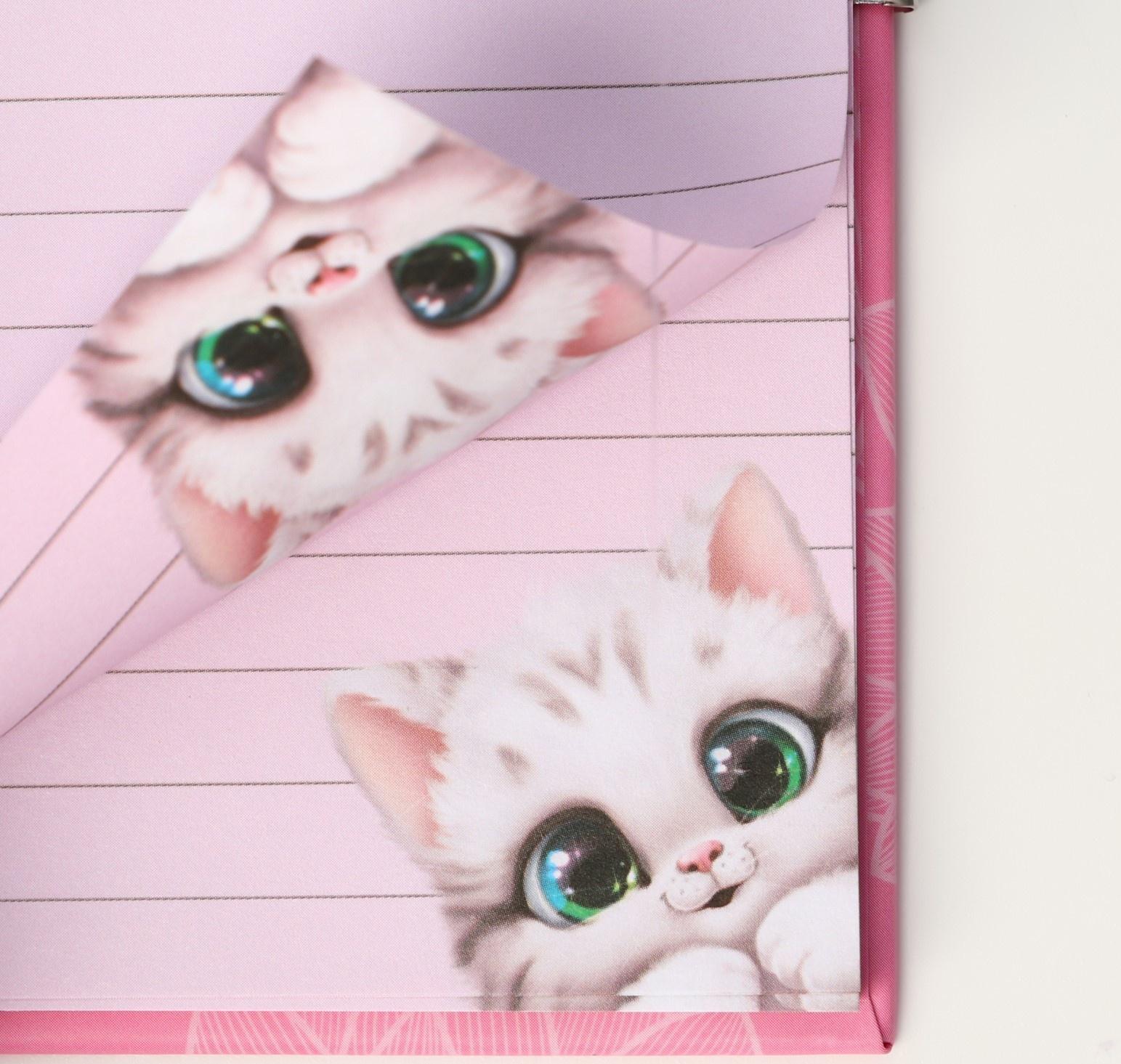 Блокнот на замочке А6, 50 л «С 8 Марта»