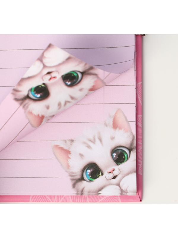 Блокнот на замочке А6, 50 л «С 8 Марта»