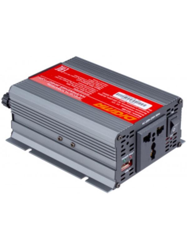 Преобразователь напряжения автомобильный Digma DCI-400, 12/220 В, 400 Вт