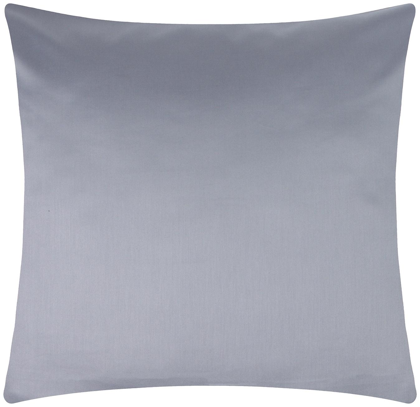 Наволочка Этель 70х70 см, цвет серый, мако-сатин, 114г/м2, 100% хлопок