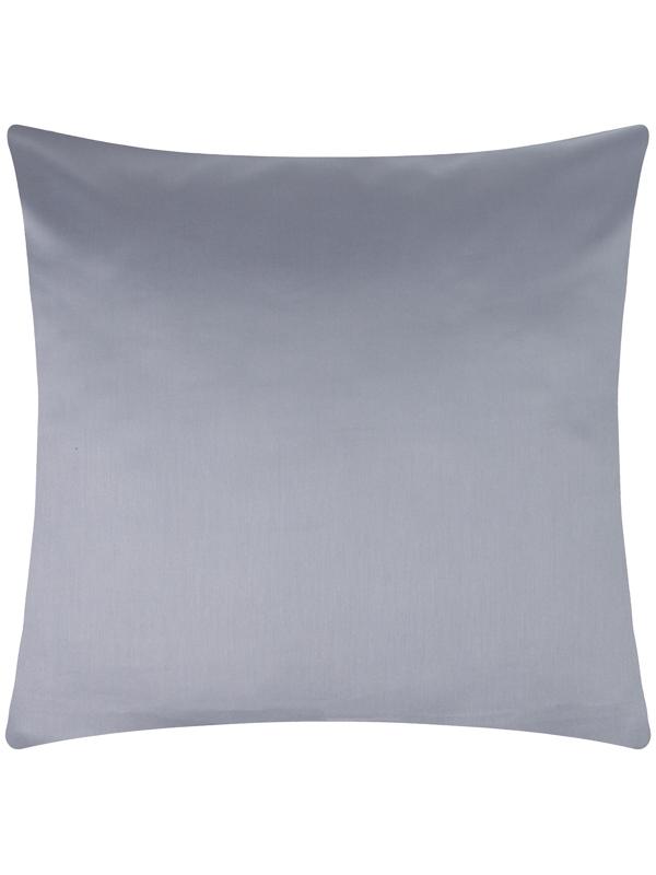 Наволочка Этель 70х70 см, цвет серый, мако-сатин, 114г/м2, 100% хлопок