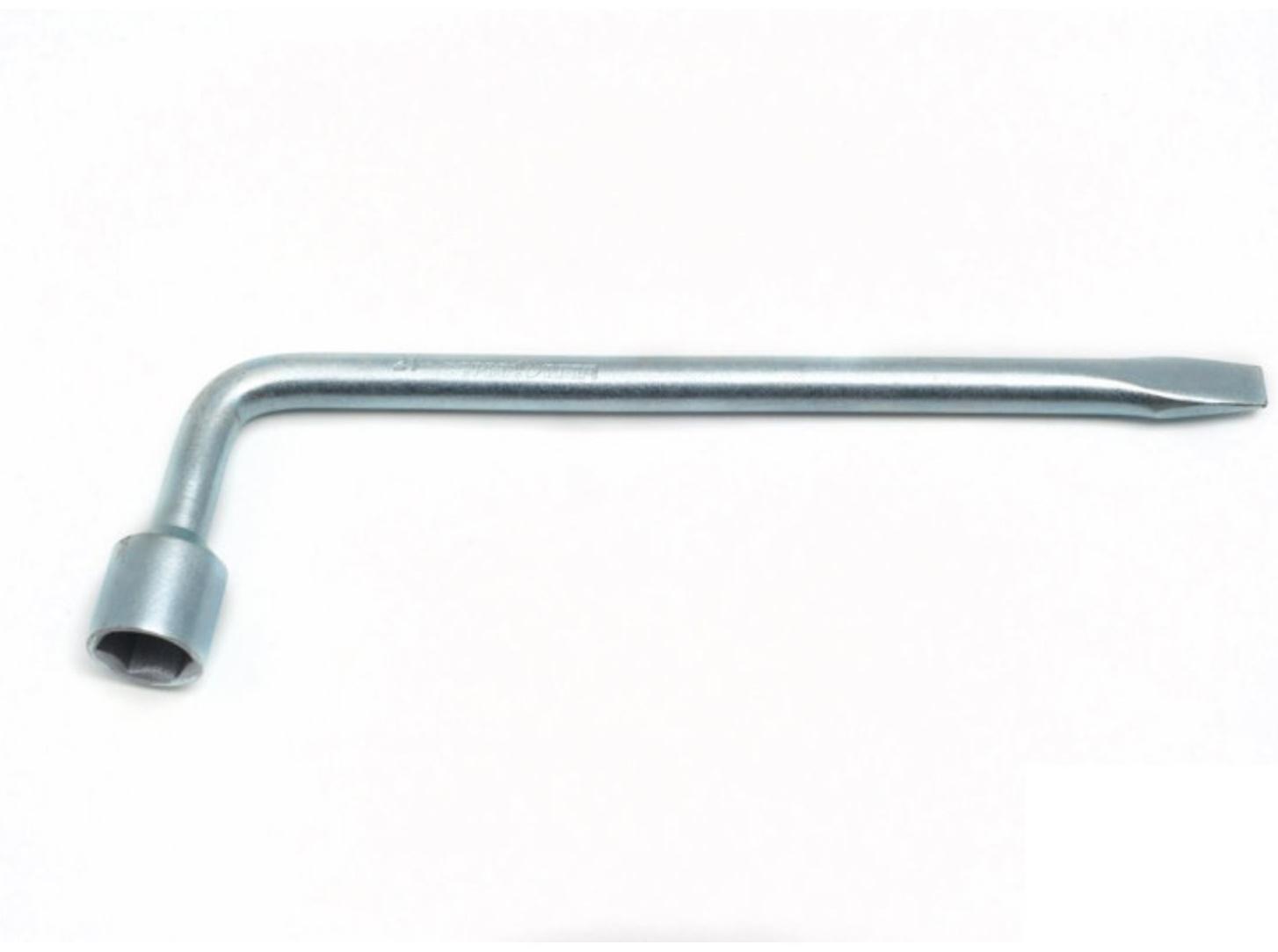 Ключ баллонный СЕРВИС КЛЮЧ 77773, с длинной ручкой, Г-образный, кованый 21 x 375 мм