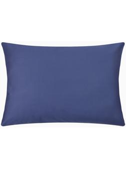 Наволочка Этель 50х70 см, цвет синий, мако-сатин, 114г/м2, 100% хлопок