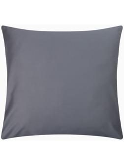 Наволочка Этель 70х70 см, цвет темно-серый, мако-сатин, 114г/м2, 100% хлопок