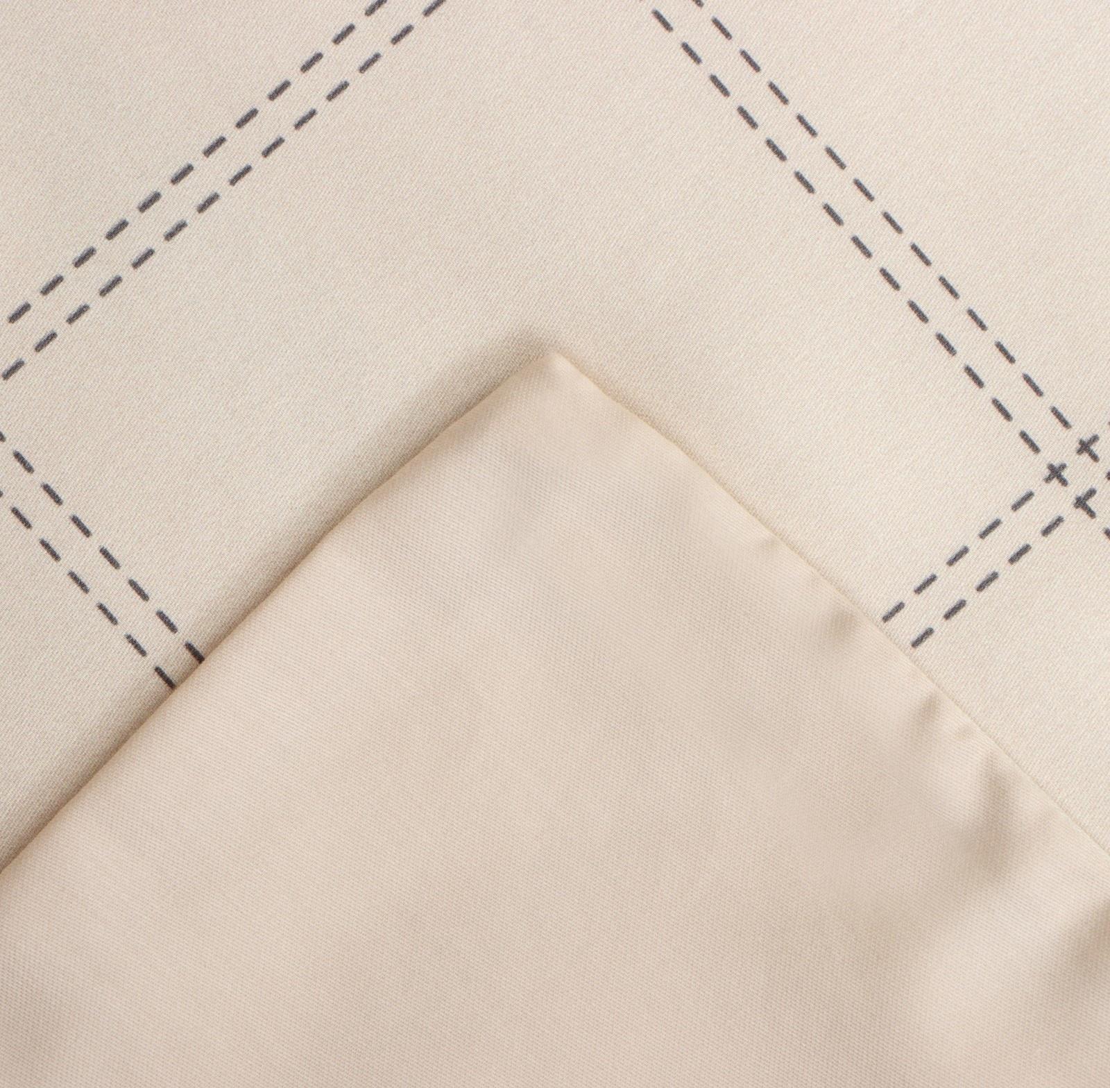 Постельное бельё Этель 2 сп Cage: beige, 175х215 см, 200х215 см, 50х70+3 см-2 шт, мако-сатин, 114г/м2