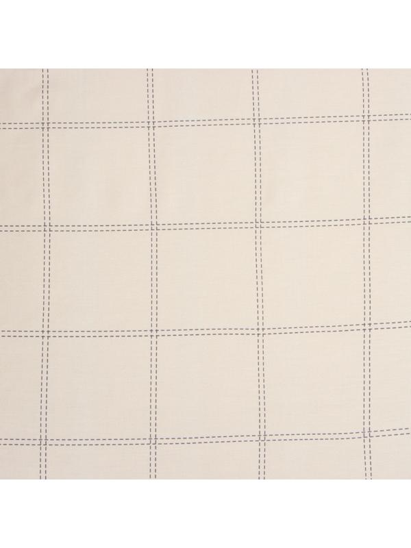 Постельное бельё Этель 2 сп Cage: beige, 175х215 см, 200х215 см, 50х70+3 см-2 шт, мако-сатин, 114г/м2