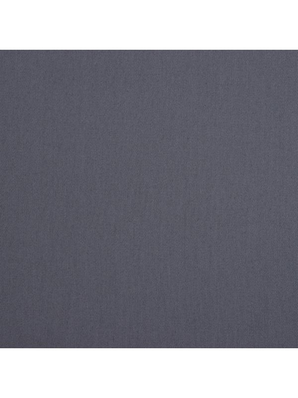 Простыня на резинке Этель 160*200*25 см, цв. темно-серый,100% хлопок, мако-сатин, 114г/м2