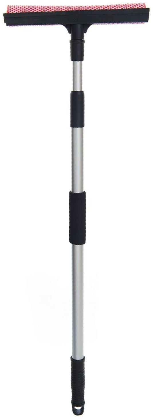 Стеклоочиститель большой, насадка 24 х 3.5 см, рукоятка 68-115 см