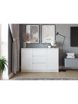 Комод Мори, 1204х404х770, Белый