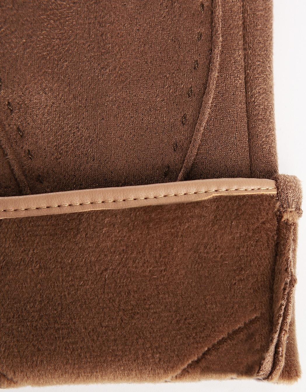 Перчатки женские, безразмерные, без утеплителя, цвет бежевый